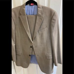 Tommy Hilfiger Tan Men’s Two Piece Suit